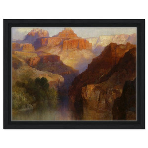 Thomas Moran  Zoroaster Peak Grand Canyon Arizona Framed Canvas