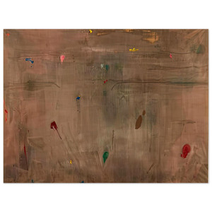 Helen Frankenthaler  Cathedral 1982 Wood Print