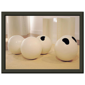 Lygia Pape  Balls  2001 Premium Metal Framed Art Print / Poster