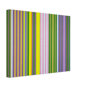 Gene Davis  Zebra  1969 Canvas