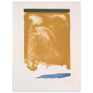 Helen Frankenthaler  Persian Garden  1966 Aluminum Print