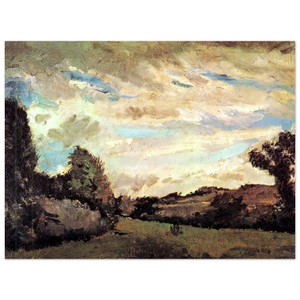 Vincent van Gogh  Landscape with Dunes Aluminum Print