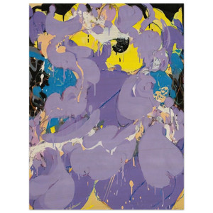 Norman Bluhm  Untitled  1978 N2 Wood Print