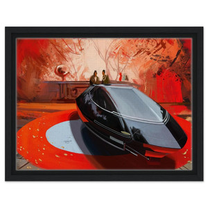 Syd Mead  Syd Mead N9 Framed Canvas
