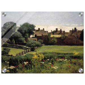 Childe Hassam  Village Scene Acrylic Print
