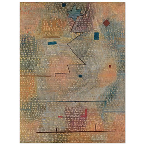 Paul Klee  RISING STAR 1923 Aluminum Print