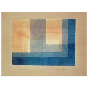 Paul Klee  HOUSE ON THE WATER 1930 Wood Print