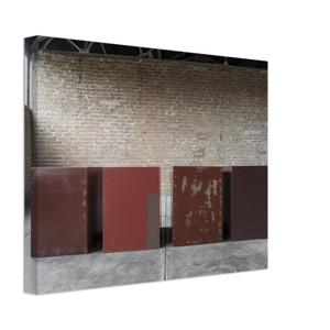 Donald Judd  Untitled Repair Tests  1966 Canvas