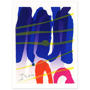 Albert Irvin  Alba  1987 Aluminum Print