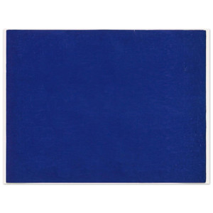 Ellsworth Kelly  Blue from the series Line Form Color Aluminum Print