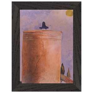 Salvador Dali  TOWER Premium Wooden Framed Art Print / Poster