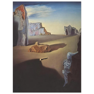 Salvador Dali  SHADES OF NIGHT DESCENDING Aluminum Print