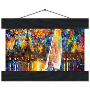 Leonid Afremov  Leonid Afremov N6 Museum-Quality Matte Paper Poster with Hanger