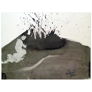 Salvador Dali  ANGELUS EXCUSSIT FLAMMAMIGNIS DANIEL 3 23 1967 Aluminum Print