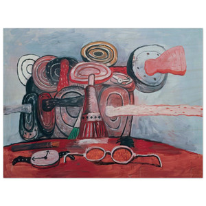 Philip Guston  AS IT GOES Wood Print