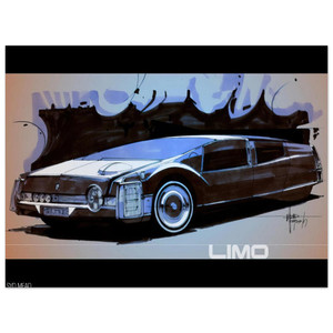 Syd Mead  Syd Mead N15 Aluminum Print