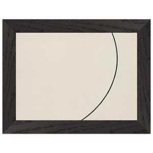 Ellsworth Kelly  Curve Premium Wooden Framed Art Print / Poster