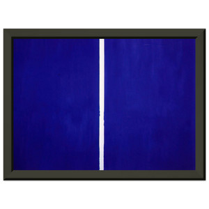 Barnett Newman  Onement VI Premium Metal Framed Art Print / Poster