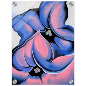 Georgia OKeeffe  Purple Petunia Acrylic Print