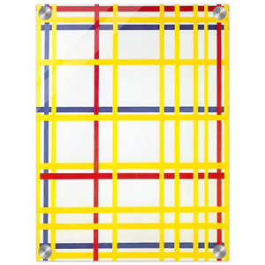 Piet Mondrian  New York City I Acrylic Print