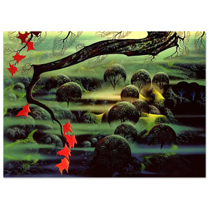 Eyvind Earle  Valley of Mystery Fine Art Poster / Art Print