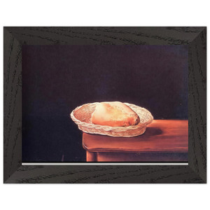 Salvador Dali  THE BREAD BASKET Premium Wooden Framed Art Print / Poster