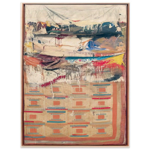 Robert Rauschenberg  BED Wood Print