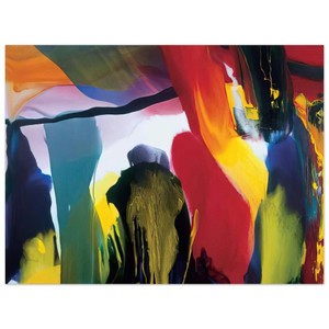 Paul Jenkins  Phenomena Solstice Encounter  2003 Aluminum Print