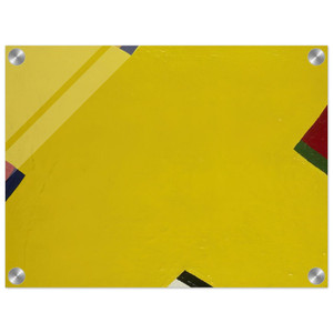 Al Held  Yellow Acrylic Print