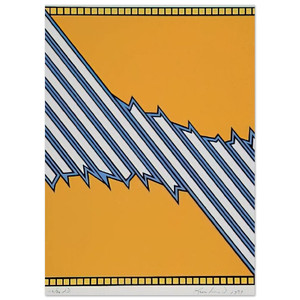 Nicholas Krushenick  Greenwood  1979 Fine Art Poster / Art Print