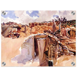 John Singer Sargent  Dugout Acrylic Print