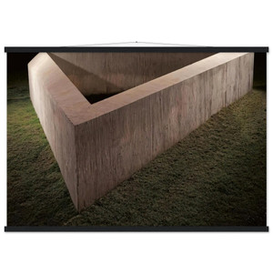 Donald Judd Untitled Adelaide 1975 Matte Paper Poster with Hanger