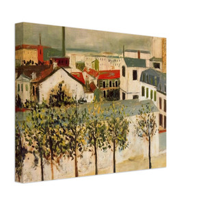 Maurice Utrillo  PARIS SUBURBS Canvas