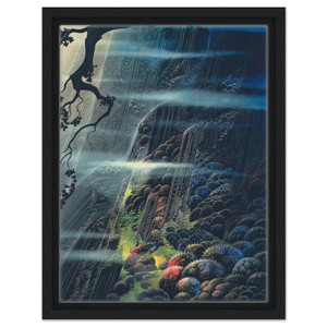 Eyvind Earle  Evening Magic Framed Canvas