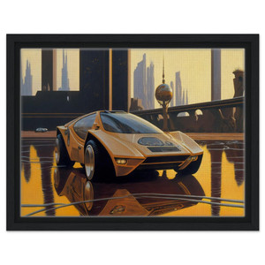 Syd Mead  Syd Mead N17 Framed Canvas