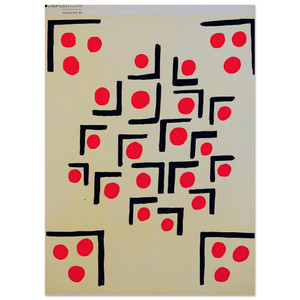 Sonia Delaunay  COMPOSITION 29 Fine Art Poster / Art Print