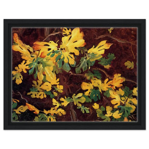 John Singer Sargent  Study of a Fig Tree Framed Canvas