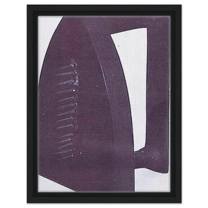 Man Ray  CADEAU GIFT REPLICA OF THE LOST 1921 ORIGINAL Framed Canvas