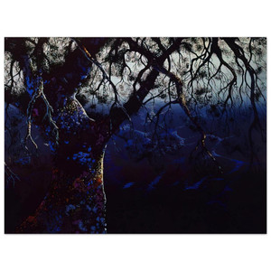 Eyvind Earle  Jewel Tree Aluminum Print