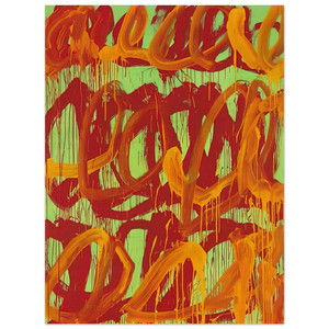 Cy Twombly  Camino Real  II  Wood Print