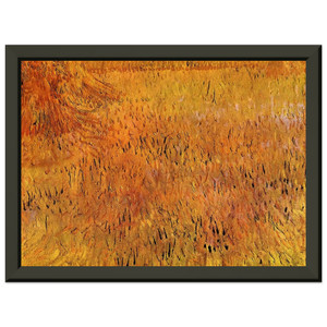 Van Gogh Arles Wheat Fields Premium Metal Framed Art Print / Poster
