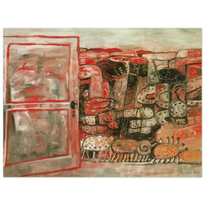 Philip Guston  ENTRANCE Aluminum Print