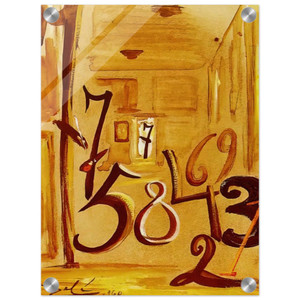 Salvador Dali  THE MAIDS IN WAITING LAS MENINAS Acrylic Print