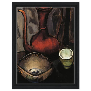 Man Ray  STILL LIFE WITH RED TEA KETTLE Framed Canvas