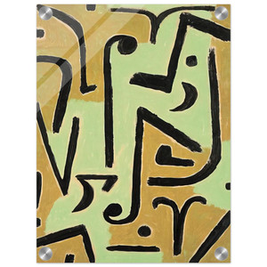 Paul Klee  HALME 1940 Acrylic Print