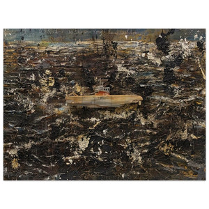 Anselm Kiefer FOR V Khlebnikov Doctrine War Battles 2010 Wood Print