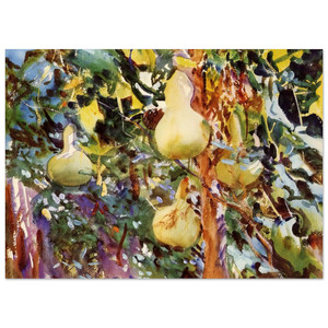 John Singer Sargent  Gourds Fine Art Poster / Art Print