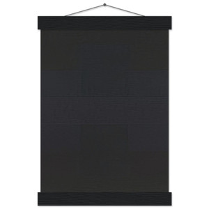 Ad Reinhardt Abstract Painting 1957 Museum Matte Poster with Hanger