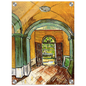 Vincent van Gogh  The Entrance Hall of SaintPaul Hospital Acrylic Print
