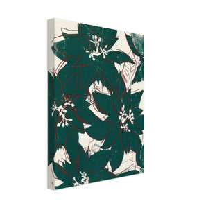 Andy Warhol  Poinsetta Canvas